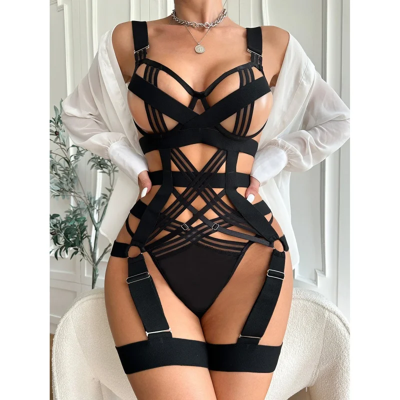 Silk Tie Striped - Bikini Mode Sexy Wild Lokomotive Strap