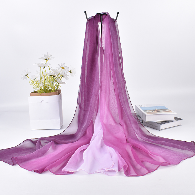 Scarf Silk Square - 2023 Frühjahr/Sommer Neuer Seidenschal mit dreifarbigem