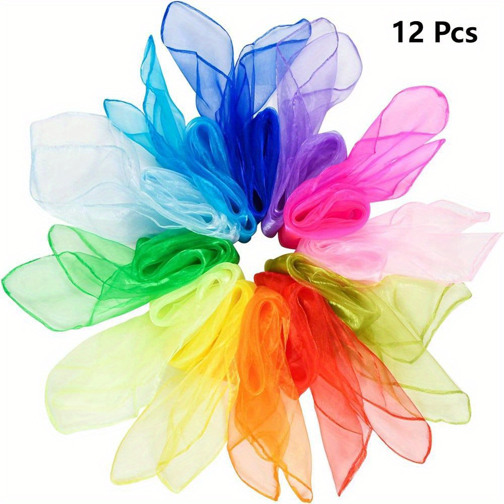 10 stücke/12 stücke Neue Stil  – Scarf Silk Square Bewertung und Preis