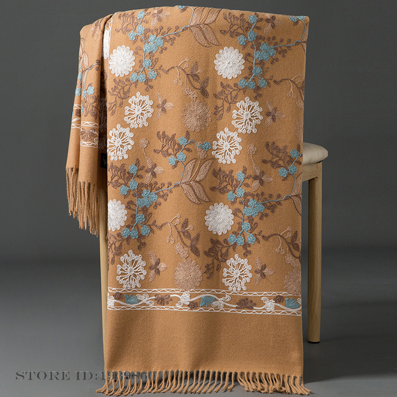 Damen-Kaschmir-Pashmina-Schal  – Woven Scarf Blanket Bewertung und Preis