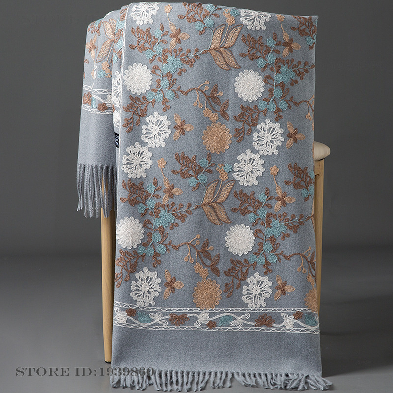 Damen-Kaschmir-Pashmina-Schal  – Woven Scarf Blanket Bewertung und Preis