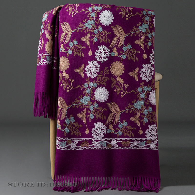 Damen-Kaschmir-Pashmina-Schal  – Woven Scarf Blanket Bewertung und Preis