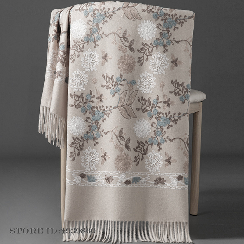 Damen-Kaschmir-Pashmina-Schal  – Woven Scarf Blanket Bewertung und Preis