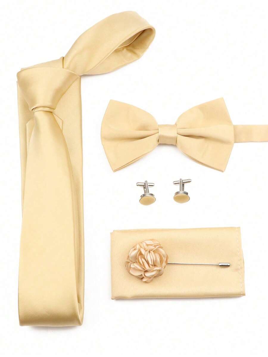 SGIAWETA-5-teiliges Set in Cha – Pocket Square Set Bewertung und Preis