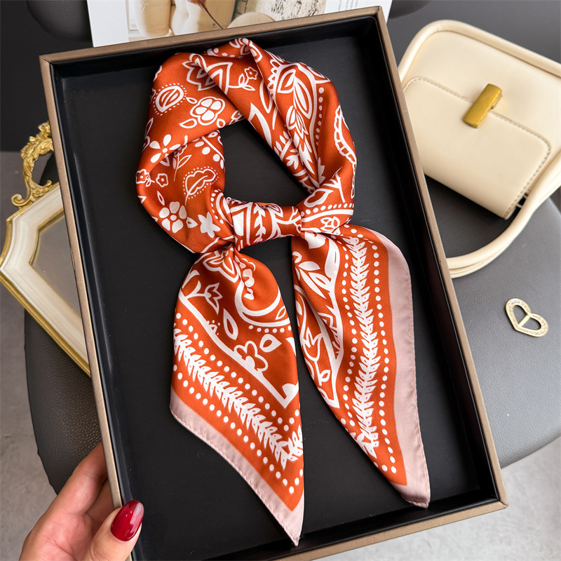 1 Stück modischer Seidenschal  – Scarf Silk Square Bewertung und Preis