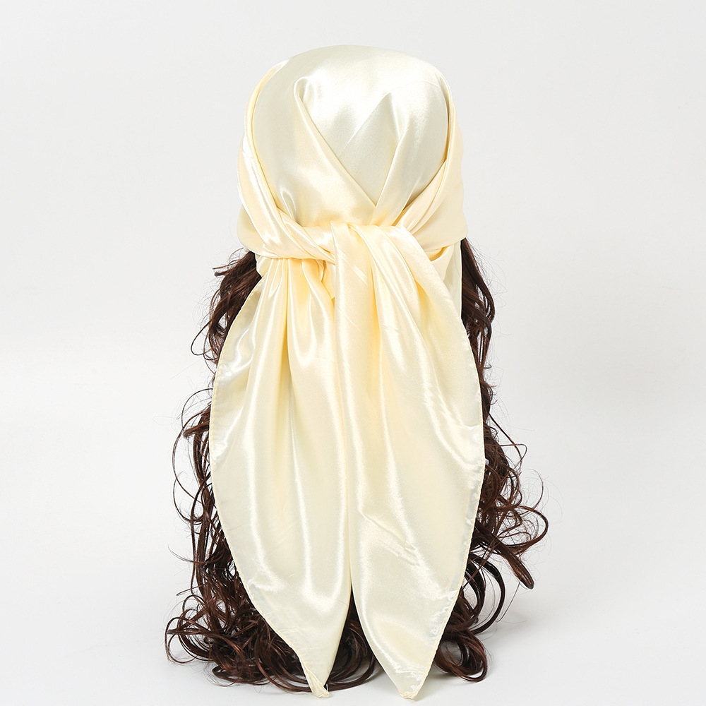 90 cm Solide Farben Halstuch H – Scarf Silk Square Bewertung und Preis