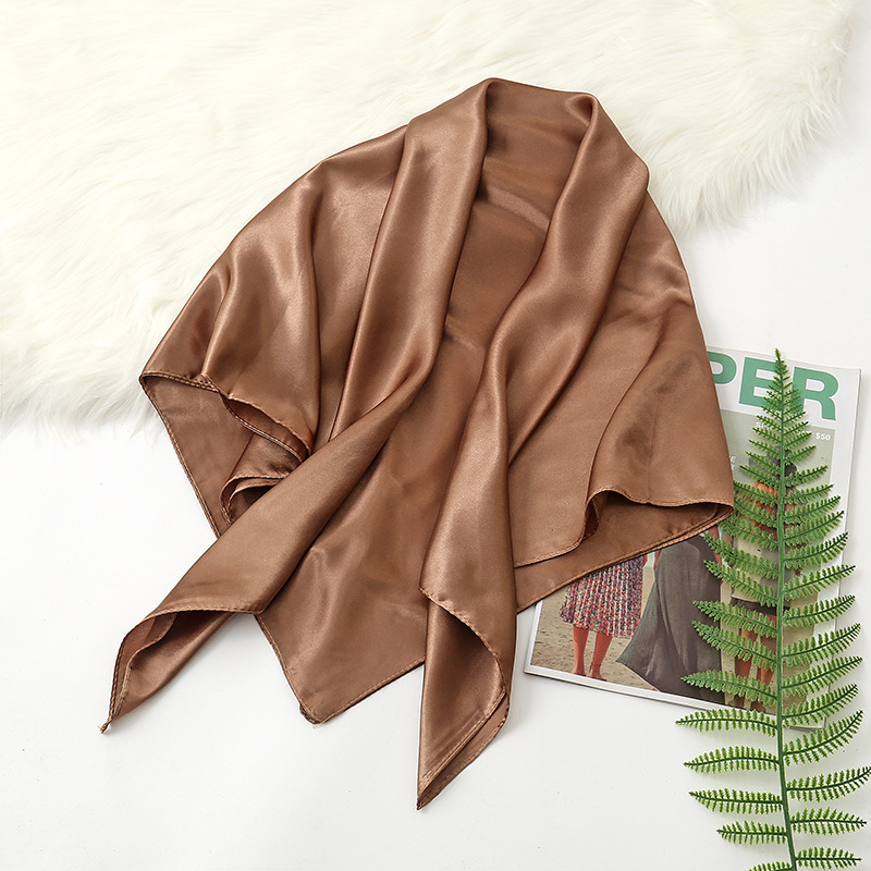90 cm Solide Farben Halstuch H – Scarf Silk Square Bewertung und Preis